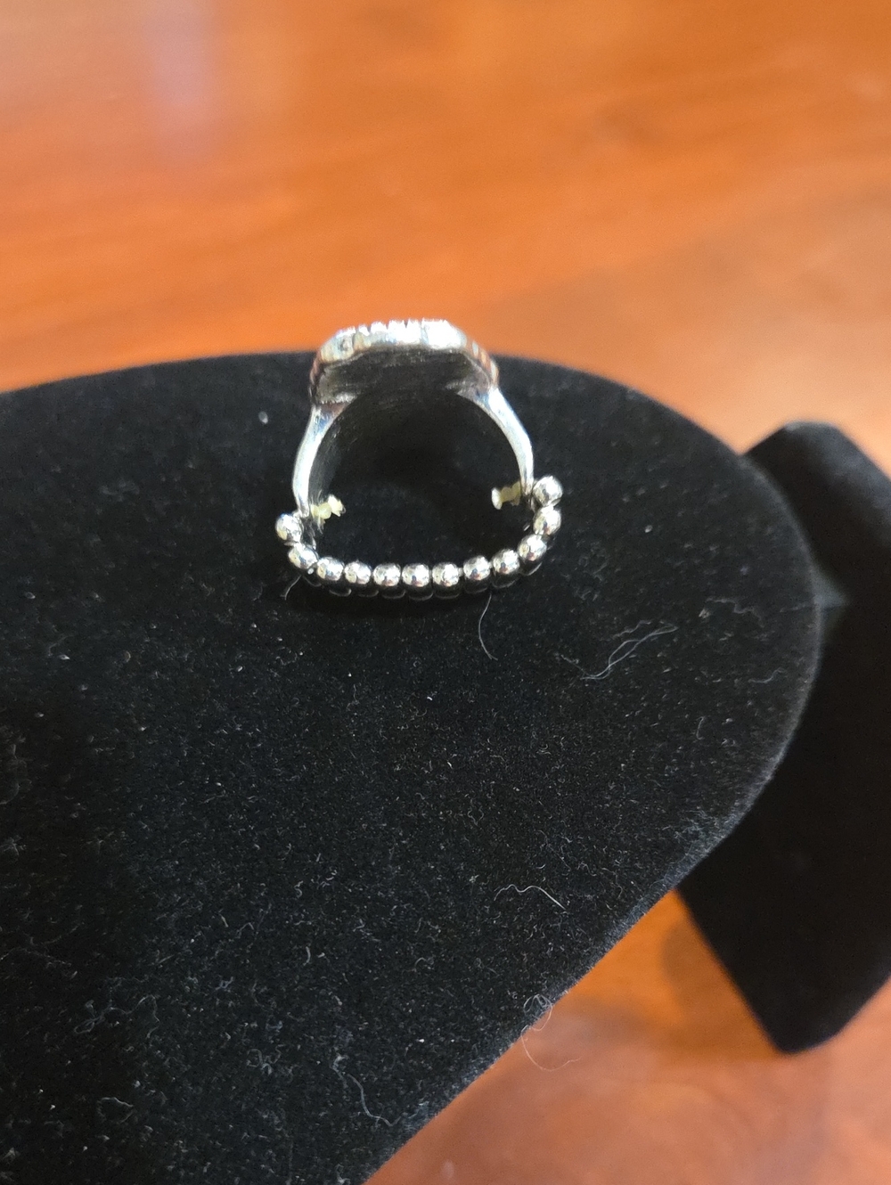 NWOT purple Stone Silver Ring - Picture 6 of 6